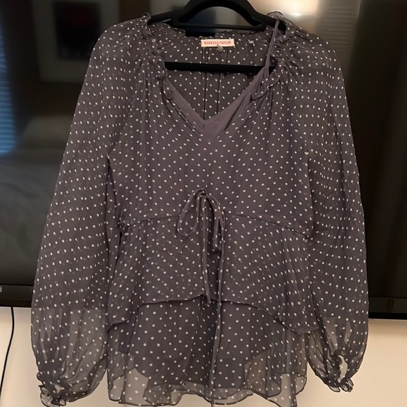Rebecca Taylor Tops - Rebecca Taylor sheer blouse